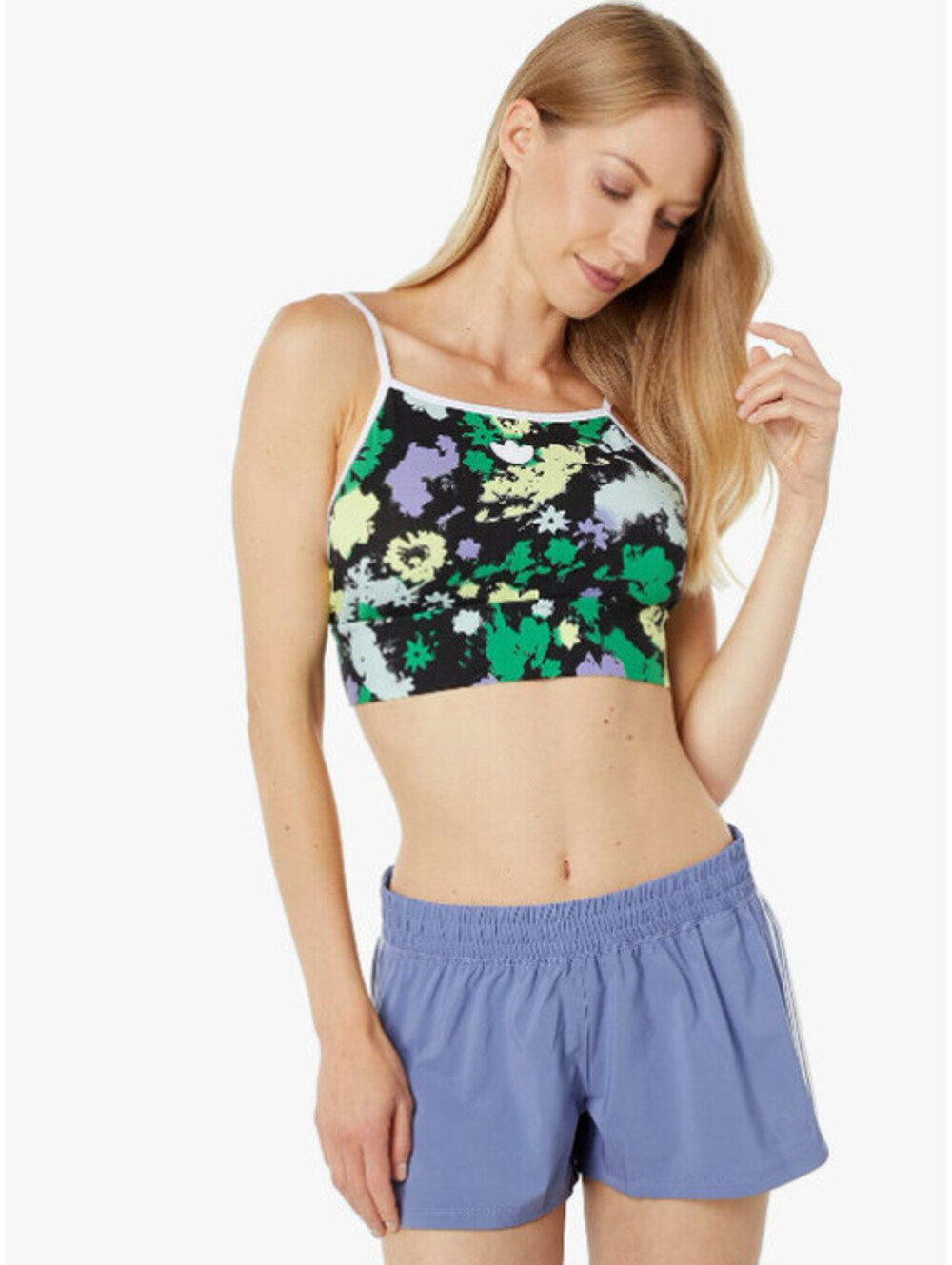 adidas Originals Floral Bra Top Multicolor XS